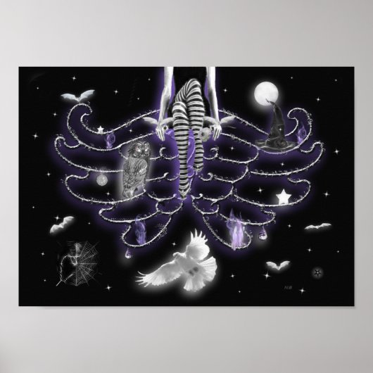 Samhain Night Print. Poster (Vorne)