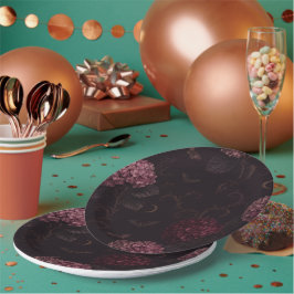 Samhain Nocturne Gothic Halloween Pappteller