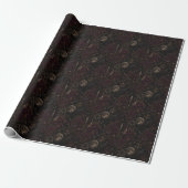Samhain Nocturne Gothic Halloween-Verpackung Geschenkpapier (Ungerollt)