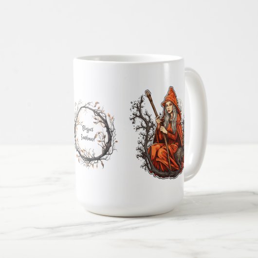 Samhain Pagan Celebration Kaffeetasse (VorderseiteRechts)