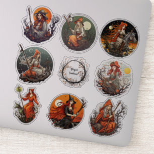 Samhain Pagan Vinyl Sticker Set