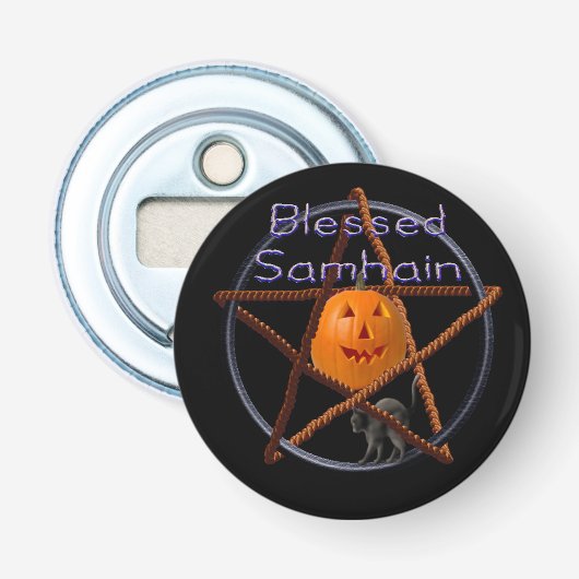 Samhain Pentagramm Flaschenöffner (Vorderseite)