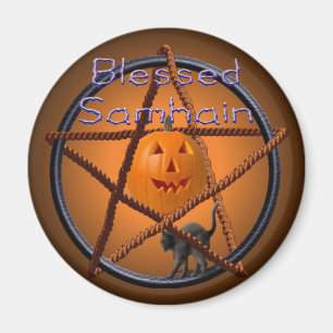 Samhain Pentagramm Magnet