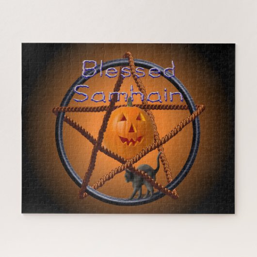Samhain Pentagramm Puzzle (Horizontal)