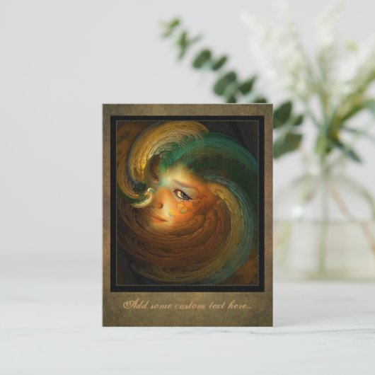 Samhain Postcard Postkarte (Stehend Vorderseite)