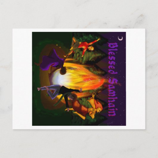 Samhain Postkarte (Vorderseite)