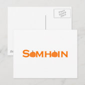 Samhain Postkarte (Vorne/Hinten)