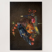 Samhain-Ritual mit Rabe Puzzle (Vertikal)