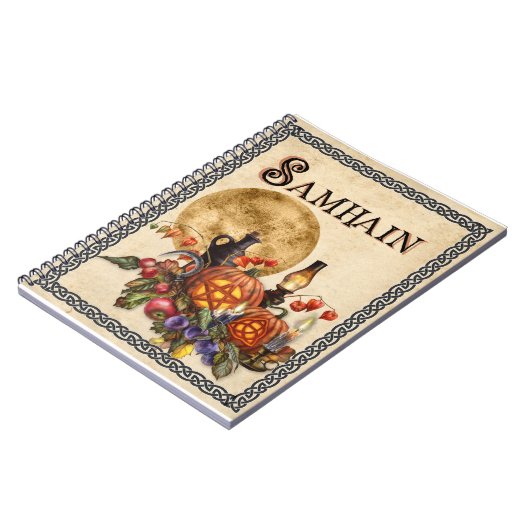 SAMHAIN SABBBAT-Notebook Notizblock (Linke Seite)