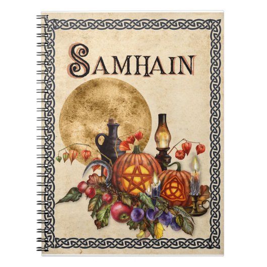 SAMHAIN SABBBAT-Notebook Notizblock (Vorderseite)