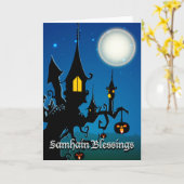 'Samhain Segens Karte (Gelbe Blume)