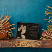 Samhain Wolf Owl Raven Decor Fotoplatte (Seite)