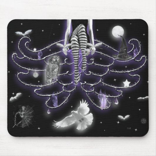 Samhain's Nacht! Maus Pad Mousepad (Vorne)