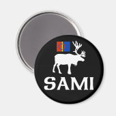Sami, das Volk der acht Jahreszeiten Magnet (Vorderseite/Rückseite)