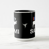 Sami, die Leute der acht Jahreszeit-Tasse Tasse (Zentrum)