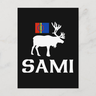 Sami, die Leute von acht Jahreszeiten Postkarte