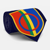 Sami Flag Krawatte (Gerollt)
