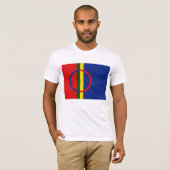Sami-Flagge T-Shirt (Vorne ganz)