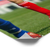 Sami Hyypia spielt für Liverpool FC Poster (Ecke)