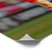 Sami Hyypia spielt für Liverpool FC Poster (Ecke)