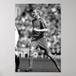 Sami Hyypia spielt für Liverpool FC Poster