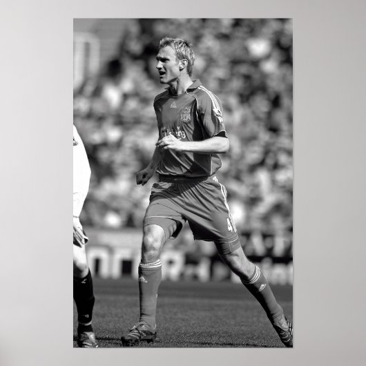 Sami Hyypia spielt für Liverpool FC Poster (Vorne)