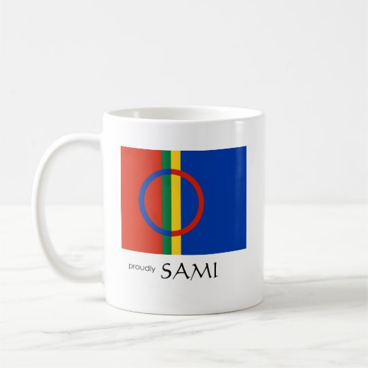 Sami Kaffi Tasse Proudly Sami (Links)