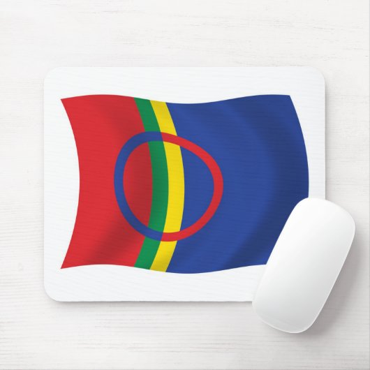 Sami People Flag Mousepad (Mit Mouse)