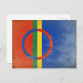 Sami People Flag Postkarte (Vorne/Hinten)