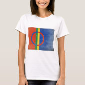 Sami People Flag T-Shirt (Vorderseite)