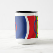 Sami People Flag Tasse (Zentrum)