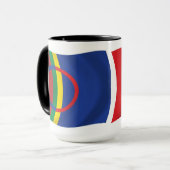 Sami People Flag Tasse (Vorderseite Links)