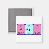 Sami Periodenmagnet Magnet (Vorderseite/Rückseite)