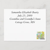 Sami Postkarte (Rückseite)