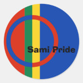 Sami Pride Sticker (Vorderseite)