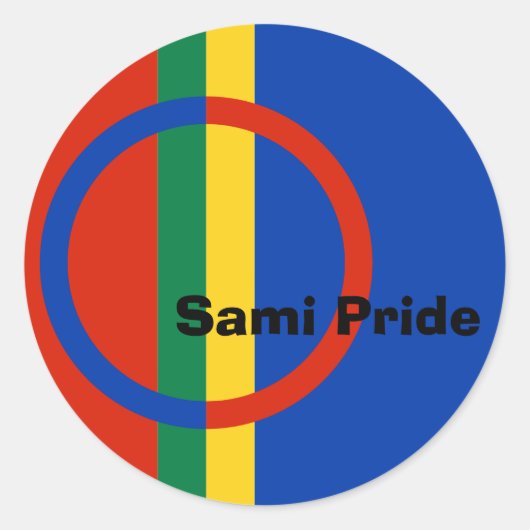 Sami Pride Sticker (Vorderseite)