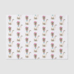 Samiese Cat Christmas Tissue Paper Seidenpapier<br><div class="desc">Lassen Sie sich mit diesem Katzengewebpapier mit einer festlichen Siamkatze in roter Weihnachtsmannmütze verzaubern. Dieses niedliche und festliche Design ist mit Aquarelltönen und einem spielerischen Geist gestaltet und eignet sich ideal für Katzenliebhaber, Urlaubskunst und Saisonverpackungen. Ideal für Geschenkpackungen Weihnachten, Katzengewebpapier fügt eine einzigartige, von Haustieren inspiriert Touch zu Ihren Geschenken...</div>