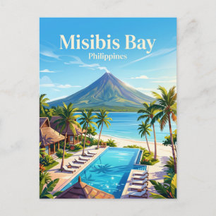 Samiloy-Insel Philippinen Postkarte