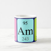 Samir Namen-Tasse periodischer Tabelle Kaffeetasse (Mittel)