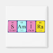 Samira Periodenmagnet Magnet (Vorne)