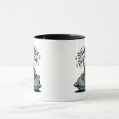 Samische Energy Different Day Cat Wird Cute Lazy C Tasse (Zentrum)