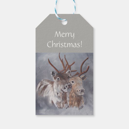 Samisk inspiration geschenkanhänger (Rückseite)