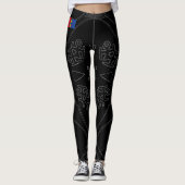Samisk inspiration  leggings (Vorderseite)