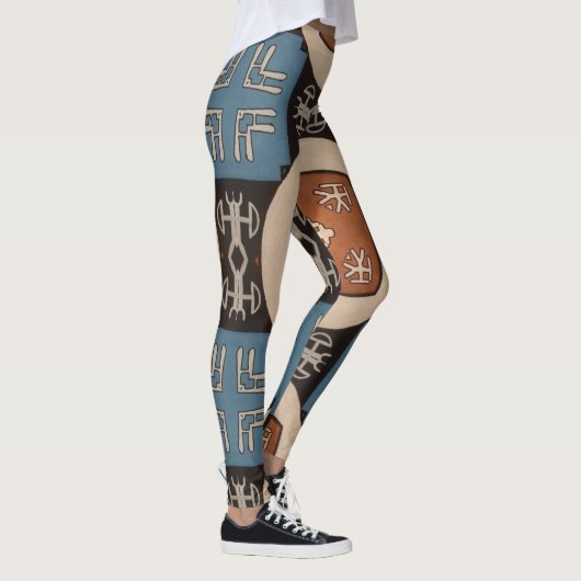 Samisk inspiration  leggings (Rechts)