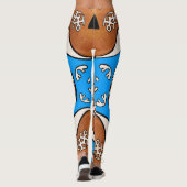 Samisk inspiration  leggings (Rückseite)