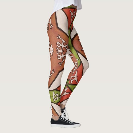 Samisk inspiration  leggings (Rechts)