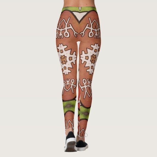 Samisk inspiration  leggings (Rückseite)