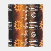 Samisk inspiration samiska tecken fleecedecke (Vorderseite)