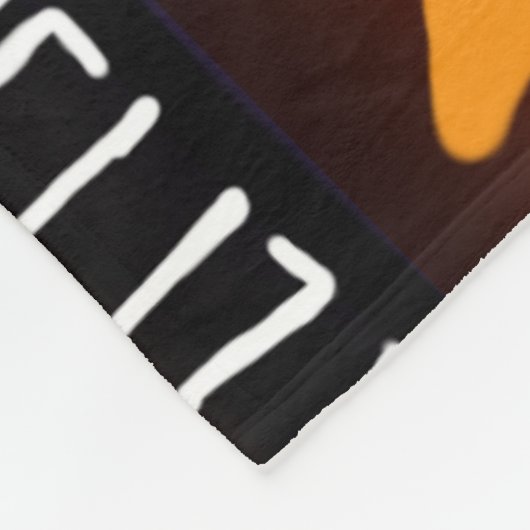 Samisk inspiration samiska tecken fleecedecke (Ecke)