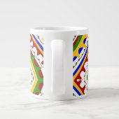 Samisk mönster Jumbo-Tasse (Rückseite)